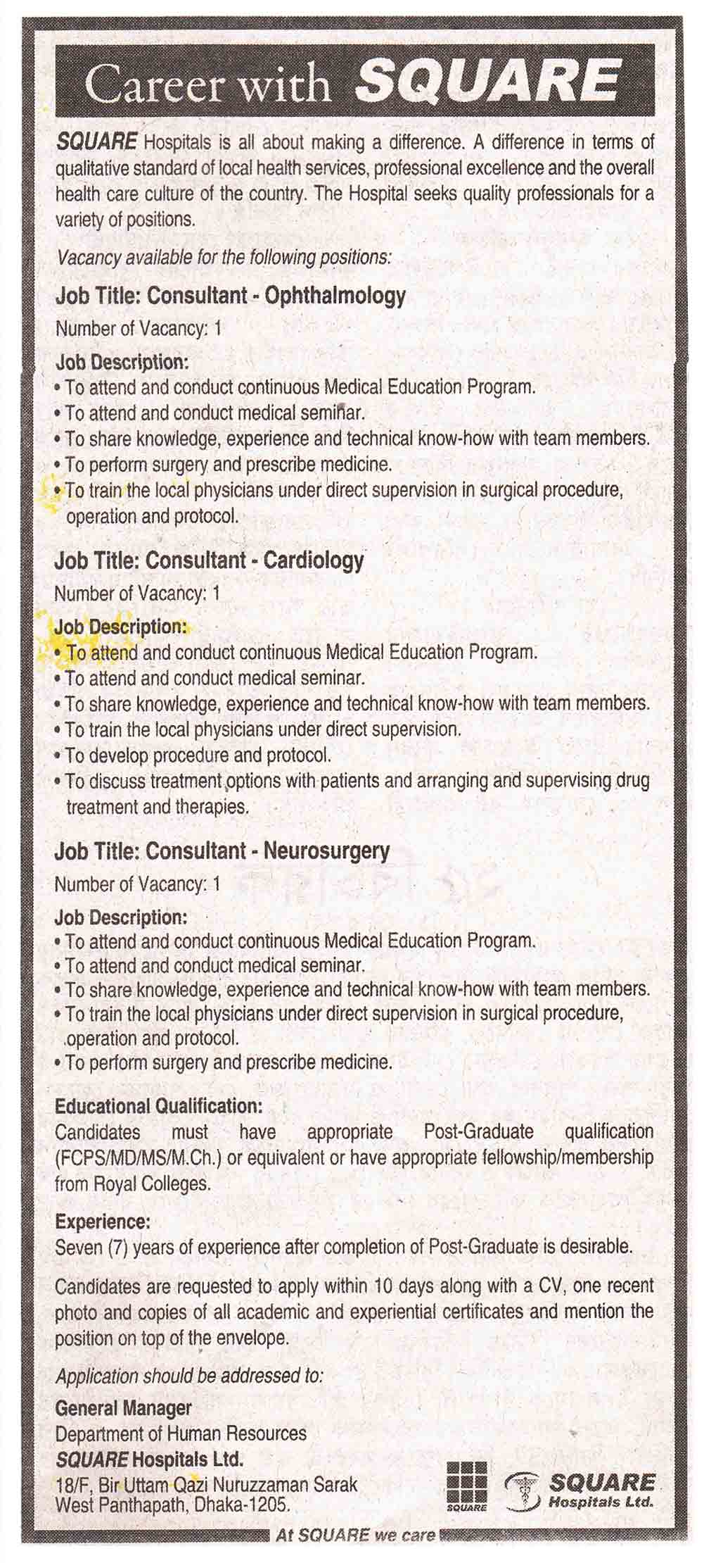 technical consultant job description